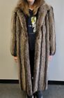 vintage Racoon fur coat small