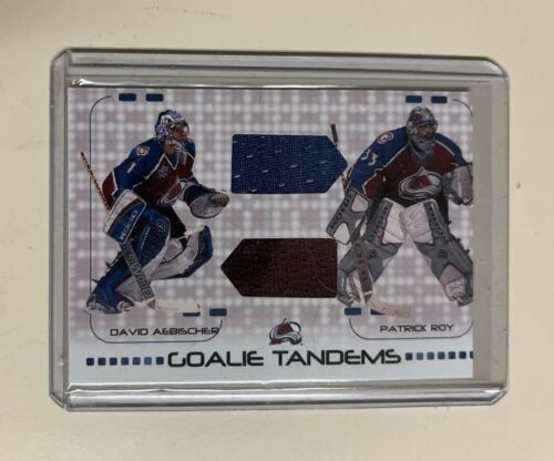New ListingPatrick Roy / David Aebischer - Goalie Tandems - 2001-02 Between the Pipes