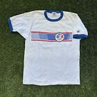 Vintage Levis 80s USA Olympic Los Angles 1984 Ringer T-Shirt Adult Size Medium