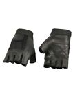 Weightlifting Leather GlovesMotorcycle Cycling Exercise Gym Fingerless Workout