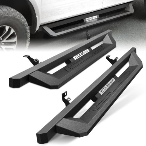 for 2021-2024 Ford Bronco 2 Door Running Boards Drop Steel Side Step Nerf Bars