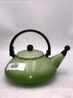 Le Creuset Green Small Kitchen Appliance Top Handle Coffee Pot With Lid