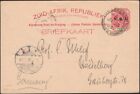 TRANSVAAL, 1906. Post Card H&G 10, Johannesburg - Heildelberg
