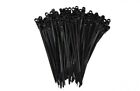 100 - 2000 MOUNTING HOLE ZIP TIES NYLON NAIL SCREW WIRE CABLE BLACK (4