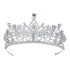 Luxury All CZ Cubic Zirconia Drip Flower Queen Wedding Party Pageant Tiara Crown