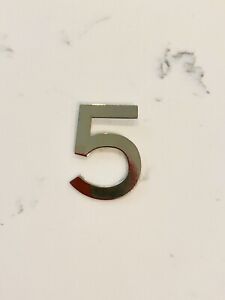 Vintage Chanel No 5 SILVER Brooch Magnetic Pin VIP Staff