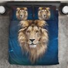 Lion Head Bedding Duvet Cover King, Queen, Single, Twin Size - Wild Cat Gift
