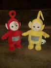 2 Teletubbies  14” jumping Talking Plush! 2016 Spin Master Works! Hops! Po CUTE