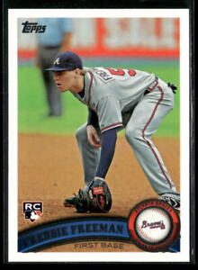 2011 Topps #145 Freddie Freeman RC Rookie - Braves Dodgers