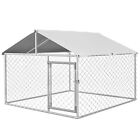 Outdoor Dog Kennel with Roof Heavy Duty Playpen Fence Run for Small Medium Dogs