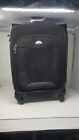 Samsonite Black 4 Wheeled Canvas Carryon Rolling Suitcase Luggage Apprx 18x14x8