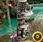 Tiki Totem Statue Hawaiian God Outdoor Garden Patio Bar Decor Sculpture Art Gift