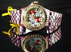 Invicta Women's Disney Limited Edition Minnie Mouse 38mm Purple Dial Steel Watch