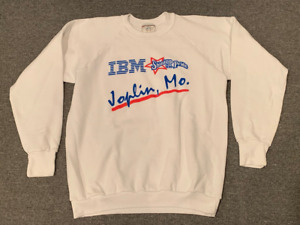 Vitnage IBM Joplin MO Employee Sweatshirt XL Staff Missouri Rare Computer
