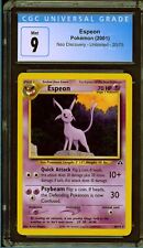 Espeon Neo Discovery Unlimited Non Holo 20/75 - CGC 9 Mint
