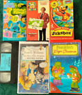 Lot of 6 Kids/Children VHS Tapes Blue’s Clue’s Captain Kangaroo Franklin Beatrix