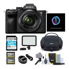 Sony Alpha a7IV Mirrorless Digital Camera with 28-70mm with Led Panel Bundle