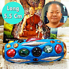 Takurt Leklai 59 Mixed Lucky Somporn Protection Life Blue 5cm Thai Amulet #17140