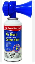 (2) SeaSense Large Marine Sport Air Horn Signal 3.5 oz Heard Up to 1 Mile New