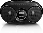 Philips Portable CD Player Boombox. FM Radio. USB Playback. Stereo Speakers