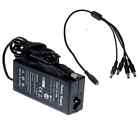 4CH Power Supply for CCTV CCD Camera 4 Port DC+Pigtail