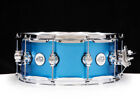 DW Design Series 6x14 Maple Snare Drum - Aqua Metallic