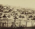 New 8x10 US Civil War Photo - View of tents and stockade Andersonville POW camp
