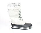 Khombu Womens Emily Gray Snow Boots Size 8 (7442801)