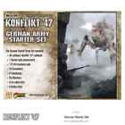 Bolt Action Konflict '47 Miniatures Game German Army Starter Set GMG451510201