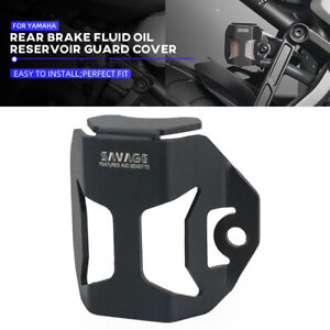 Rear Brake Fluid Oil Reservoir Guard Cover For YAMAHA XSR700 XSR900 Tracer 9/900