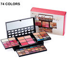 Pro 25/34/38/74 Colors Cosmetic Make Up Palette Kit All-in-One Makeup Gift Set