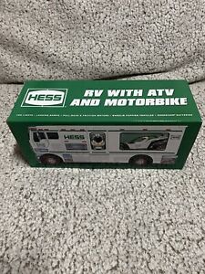 New Listing2018 Hess Toy Truck RV with ATV and Motorbike