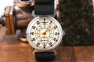 Wrist Watch Pobeda RARE Vintage Soviet Ukraine Mens Watch Mechanical Avia