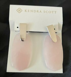 Kendra Scott Aragon Drop Earrings Abalone Dichroic Pink Turquoise YOU CHOOSE