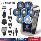 New Listing5 in 1 7D Head Shaver Electric Bald Head Shaver Cordless IPX7 Waterproof Razor