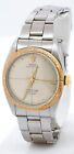Rolex 6582 Oyster Perpetual 14K & Stainless steel automatic mens watch