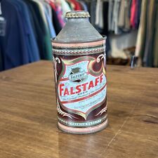 Vintage 40s Falstaff Beer Cone Top Empty Can St. Louis