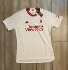 adidas Manchester United Third Jersey 23/24 White Men's Small IP1741