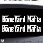 BoneYard Mafia Hot Rod Car Decal Sticker Salvage Parts Junk Yard Wrecking