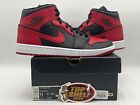DS NEW NIKE AIR JORDAN 1 MID BANNED Bred Authentic Size 11 OG 2020 Black Red