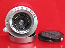 Leica LTM Nikkor WC 2.8cm 28mm f:3.5 lens with caps,   US SELLER 