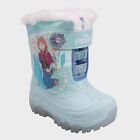 Toddler Girls' Frozen Winter Boots - Blue 10T