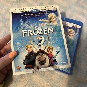 Authentic Disney Frozen Collector's Edition Blu-ray + DVD + Digital HD ••NEW••
