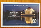 2020 WEST POINT SPECIAL EDITION PROOF JEFFERSON NICKEL