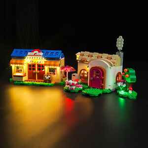 LocoLee LED Light Kit for Lego 77050 Animal Crossing Nook Cranny Rosie House DIY