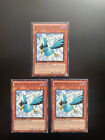 Yugioh Blackwing - Blizzard the Far North GLD3-EN024 Common Limited Ed LP X3
