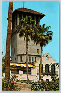 Postcard CA Riverside The Mission Inn The Carillon Tower Deagan Bells