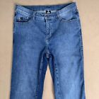 Kuhl Womens Jeans size 10 Long 6382 Stretchy Indigo Blue (missing Drawstring)