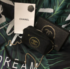 Chanel Beauty 2023 VIP Xmas Gift Cosmetic Bag Handbag Black & Paper Gift Bag