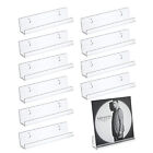 10Pcs Acrylic Shelves for Records Clear Acrylic Record Floating Shelves Display